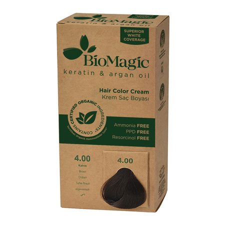 Haarfärbemittel braun (4.00) 250 g - Biomagic
